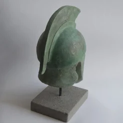 Scultura in ceramica Elmo Corinzio con base