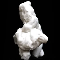 Scultura in gesso di combattenti