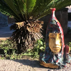 Scultura in policromia Libera L'Amore