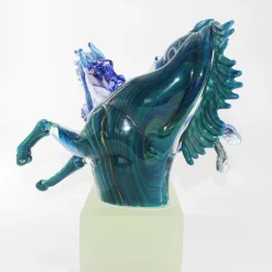 Scultura in vetro di Murano Grand Horses