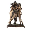 Scultura Le Tre Grazie di Canova in Bronzo