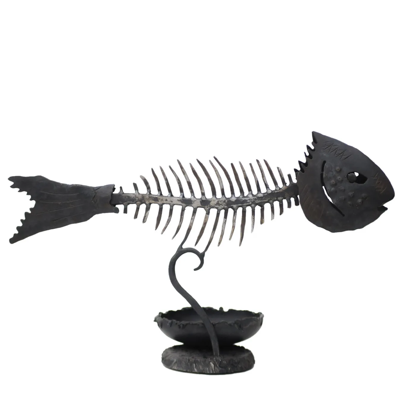Scultura Lisca Di Pesce