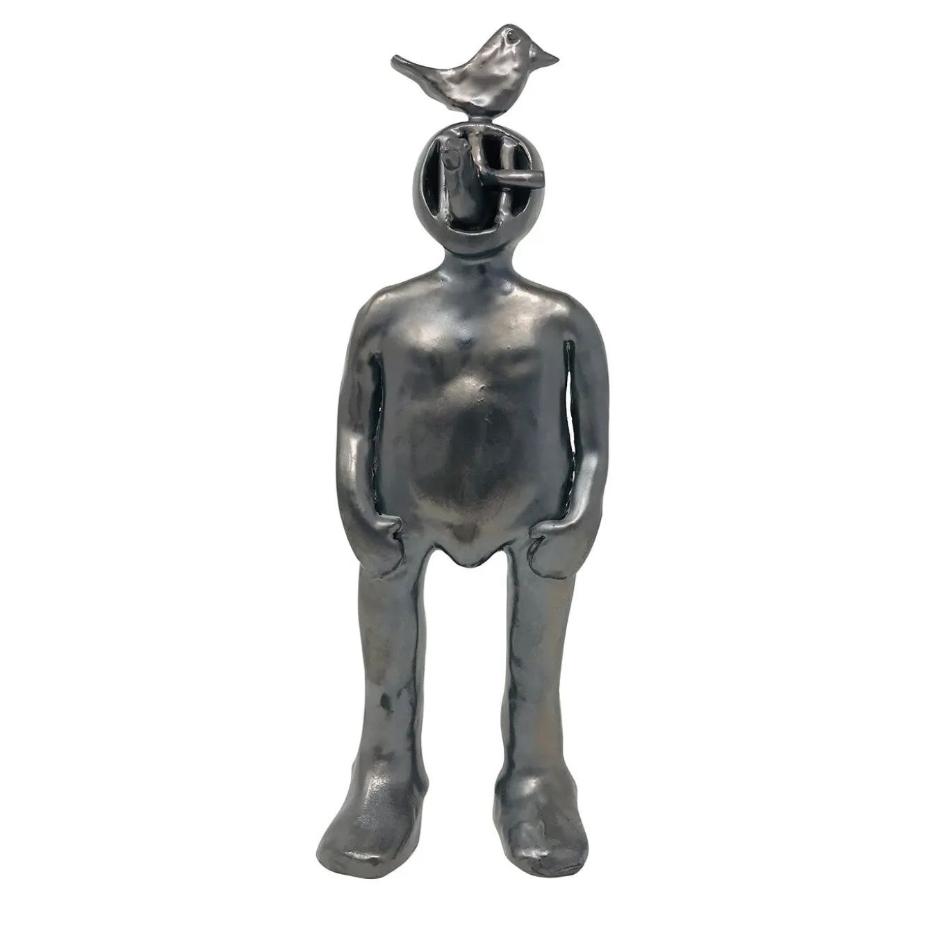 Scultura palombaro nero