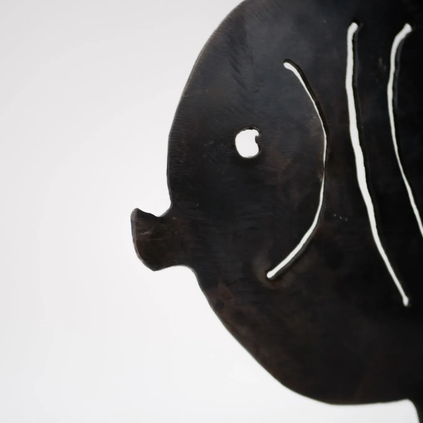 Scultura Pesce Luna