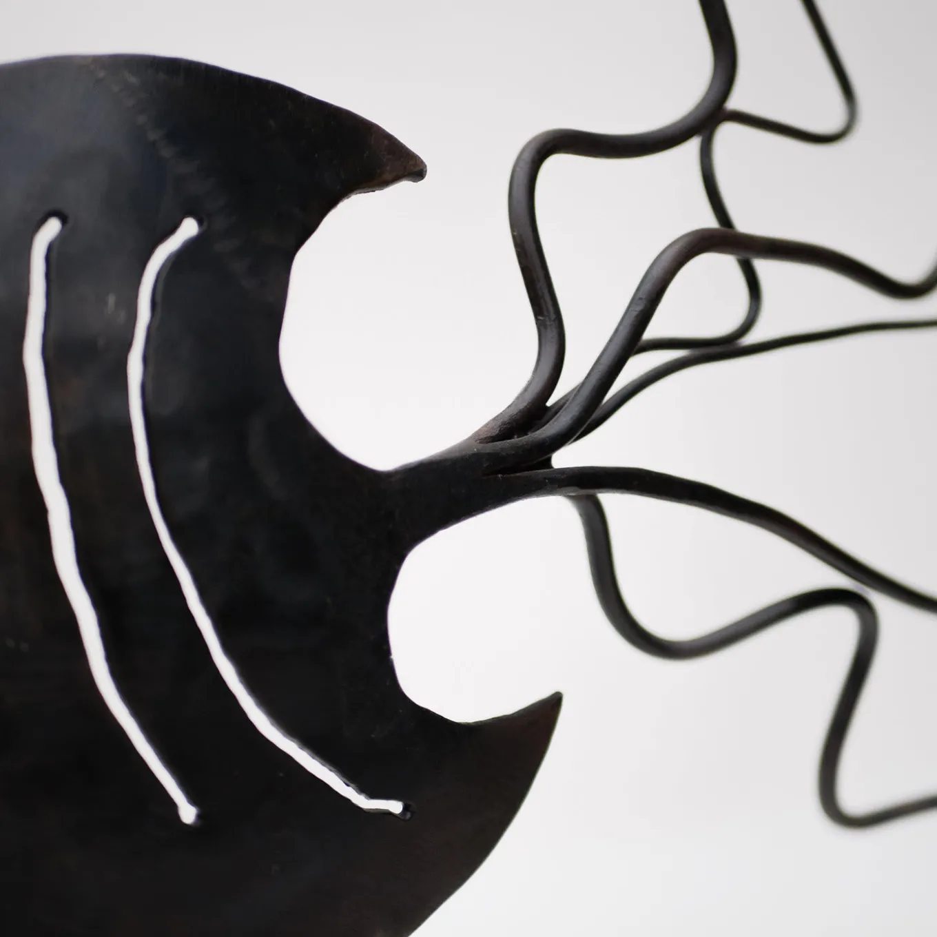 Scultura Pesce Luna