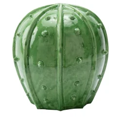 Scultura rotonda verde Cactus