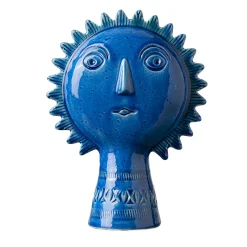 Scultura Sole blu di Aldo Londi