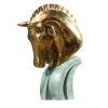 Scultura testa di cavallo Moderna in bronzo