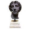 Scultura Testa di Venere Frammento in Bronzo