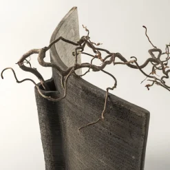 Scultura/vaso in ceramica Atmosfera Zen di Nino Basso