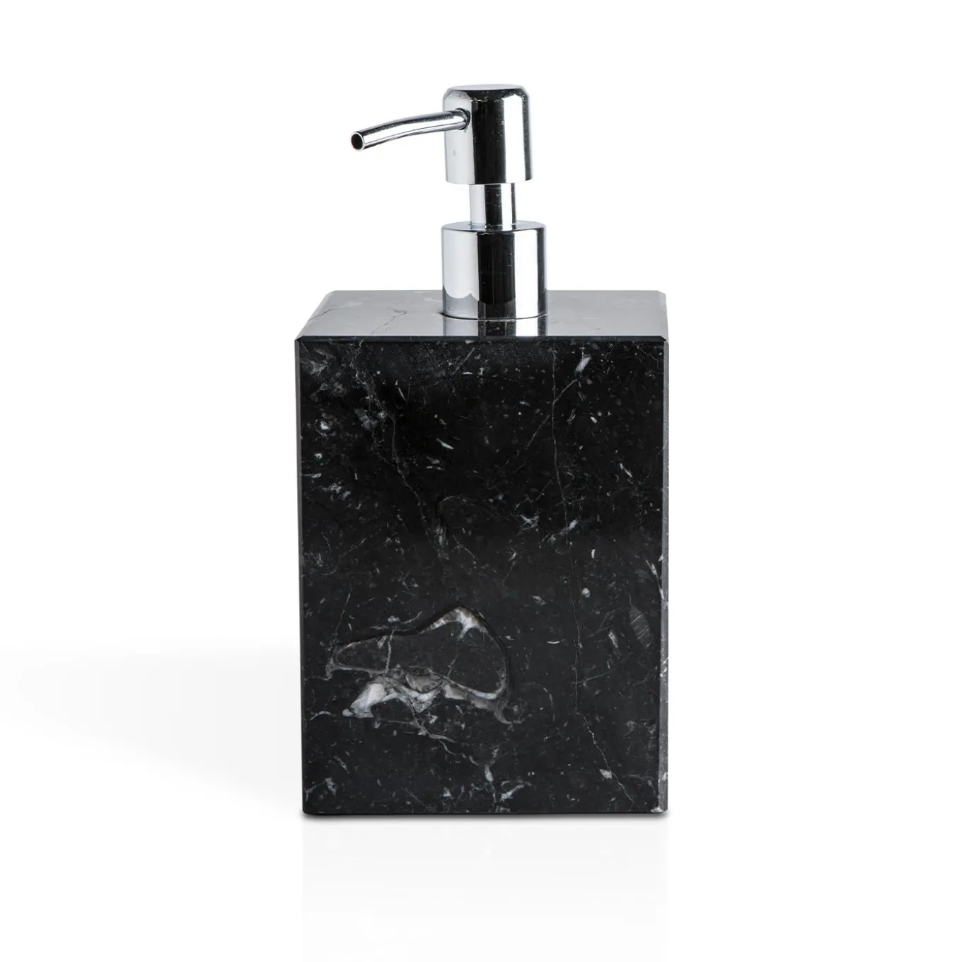 Set da bagno 4 pezzi in marmo nero