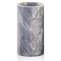 Set da bagno 3 pezzi in marmo grigio