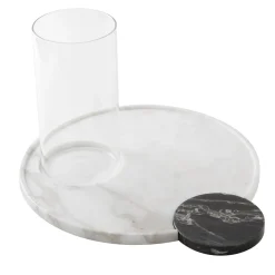 Set da salotto in marmo bianco #1