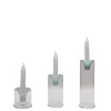 Set di 3 candelabri Tharros verdi