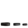 Set di 3 ciotole Egadi Black di Fabio Fazio
