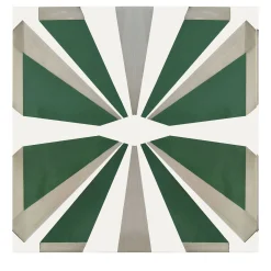 Set di 4 piastrelle Bauhaus 50 Tipo 25