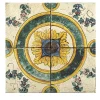 Set di 4 piastrelle Decori Modulari #9
