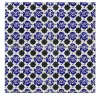 Set di 4 piastrelle Kimeya Rosina blu e grigio di Vincenzo Messina