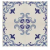 Set di 25 piastrelle MaVi Blu Tipo Scogliera
