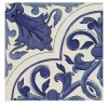 Set di 25 piastrelle Mavi Blu Tipo Alba