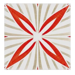 Set di 6 piastrelle Stars Type 3 Positive C41