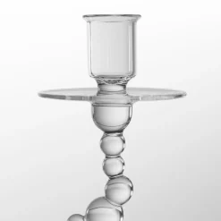 Set di 2 Portacandele Trasparenti H₂O Bubble