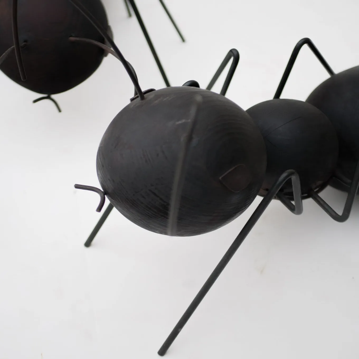 Set di 2 sculture Formiche