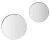 Set di 2 specchi da parete a LED Face To Face di Giuseppe Bavuso