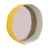 Set di 3 specchi Ninfea 30 gialli