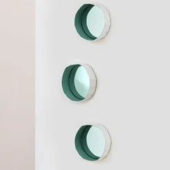 Set di 3 specchi Ninfea 20 verdi