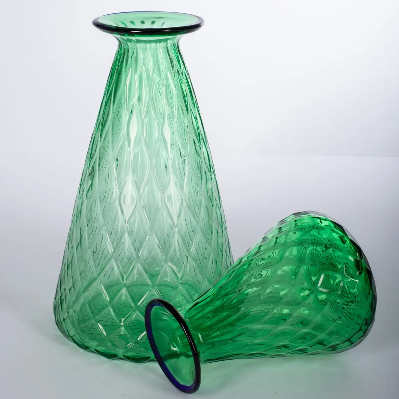 Set di 2 vasi conici verdi Balloton