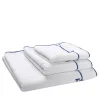 Set di asciugamani da bagno Piton bianchi