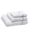 Set di asciugamani da bagno bianchi Oriente