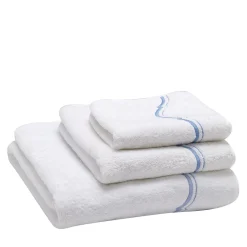 Set di asciugamani da bagno bianchi Oriente