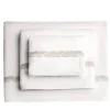 Set di asciugamani ricamati BOTERO in Cotone Spugna