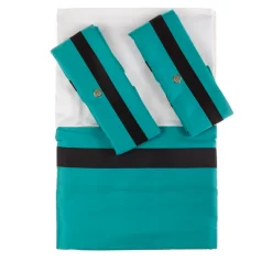 Set di biancheria da letto estiva - verde acqua