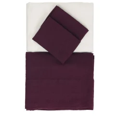 Set di biancheria da letto estiva viola