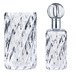 Set di portaspazzolino e flacone di profumo Trickerey