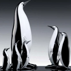 Set di quattro pinguini