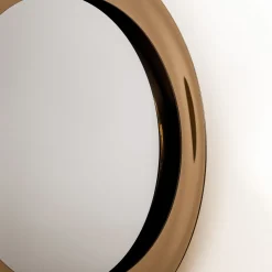 Specchio Calliope in bronzo