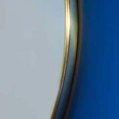 Specchio da parete Undulate Satin Blue