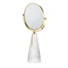 Specchio da tavolo della collezione Carrara Jewels
