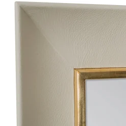 Specchio in pelle Lux