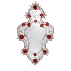 Specchio in vetro di Murano Venier