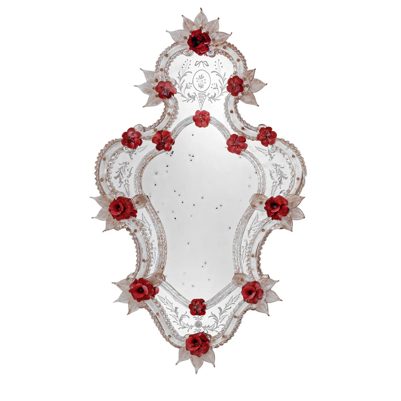 Specchio in vetro di Murano Venier
