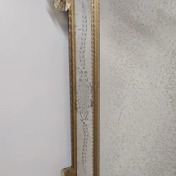 Specchio in vetro di Murano Nettuno Gold di Fratelli Tosi
