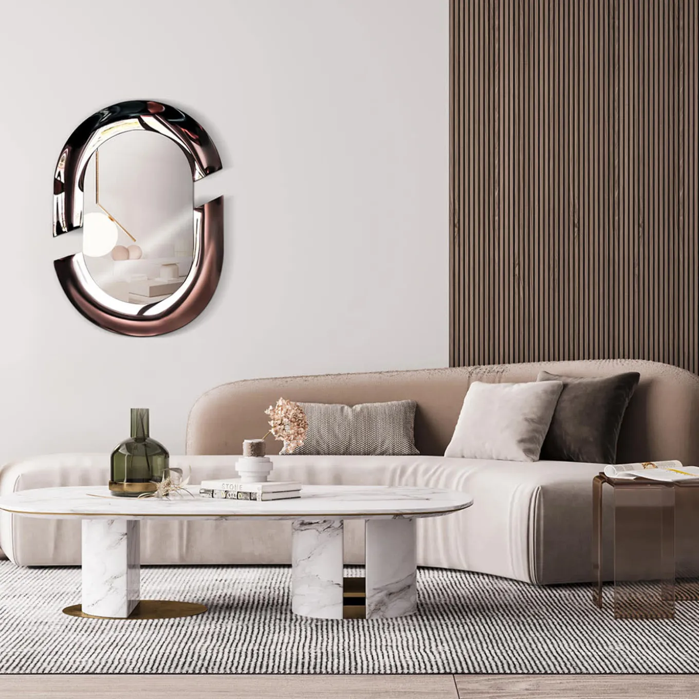 Specchio Nolo Bronze