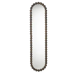 Specchio ovale in bronzo Gioiello di Nika Zupanc