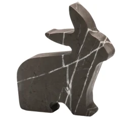 Statuetta Coniglio di colore grigio di Alessandra Grasso