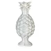 Statuetta di ananas bianco